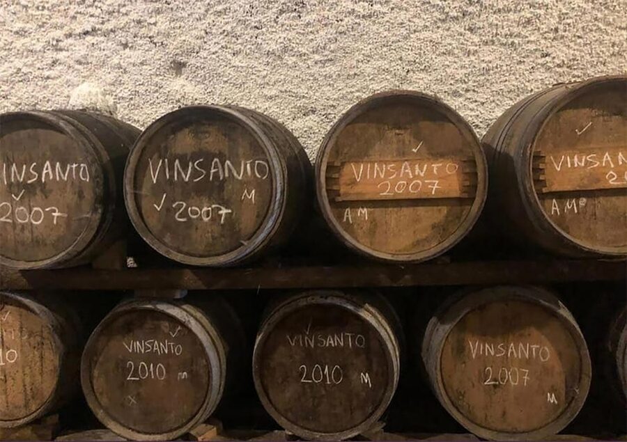 Santorini: Wine Tasting Tour with Snacks - Santo Winery brings the view