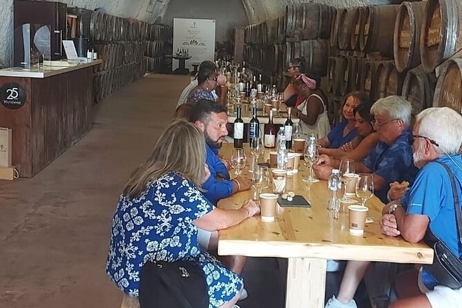 Santorini: Wine Tour with Sunset in Oia - The Wine Museum’s underground route