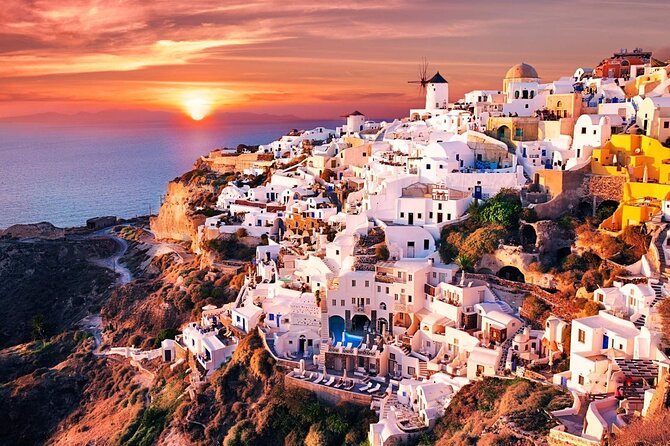 Santorini Winter Panorama - Wine tasting with an island flavor