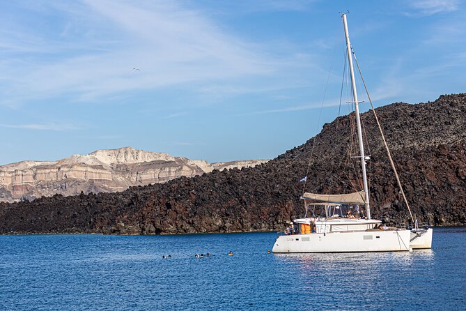 Semi Private Santorini Catamaran Tour - Why seeing Santorini from a catamaran matters