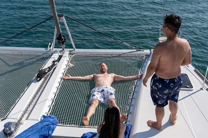 Semi Private Santorini Catamaran Tour - Two hours for swimming and snorkeling at Nea Kameni