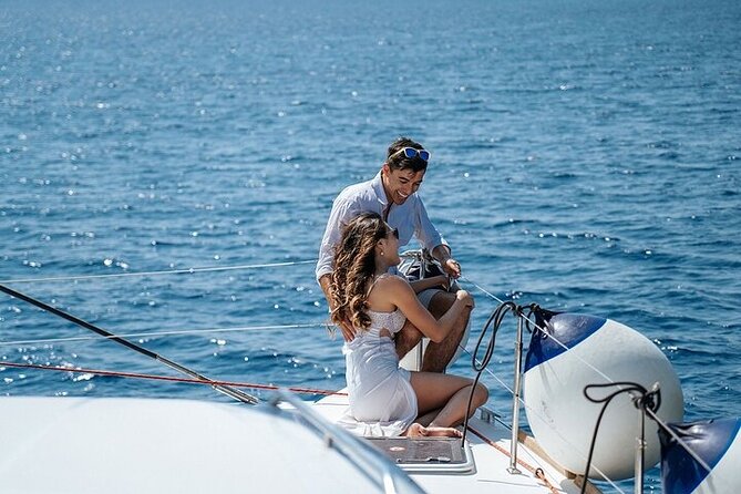 Semi Private Santorini Catamaran Tour - Is the sunset worth the extra attention?