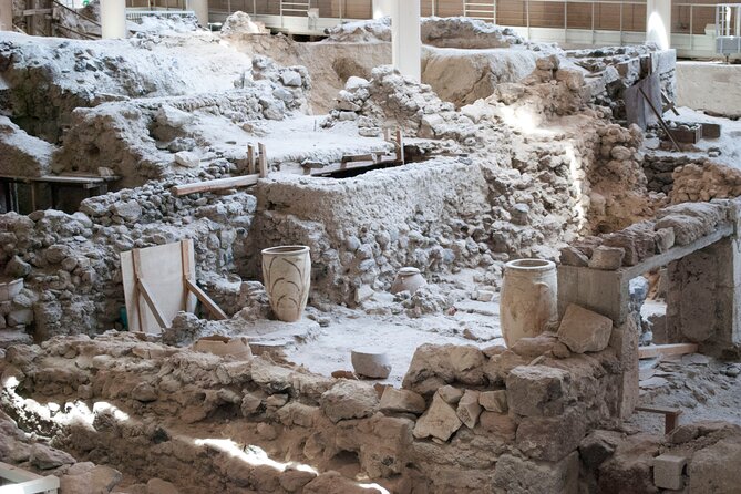 Small Group Santorini Discovery Tour with Lunch and Wine Tasting - Lost Atlantis Experience and the story beneath the ash