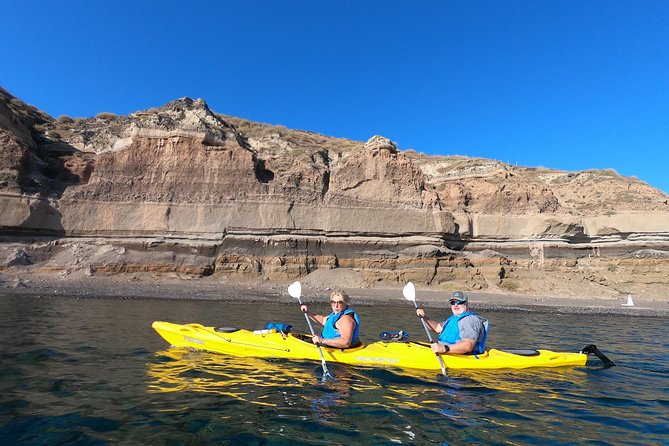 Small-Group Santorini Sea Caves Kayak Trip with Snorkeling & Picnic - Why Santorini looks different from a kayak