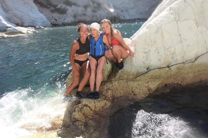 Small-Group Santorini Sea Caves Kayak Trip with Snorkeling & Picnic - The lighthouse and Red Beach