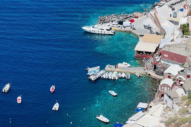 Small Group Sightseeing Tour: All Santorini’s Treasures - Perissa Black Sand Beach and the long break