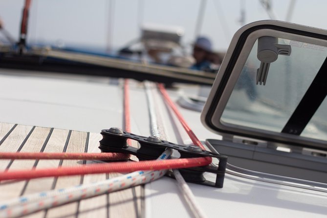 Sunset Caldera Sailing Cruise - Palea Kameni and the swimming stop