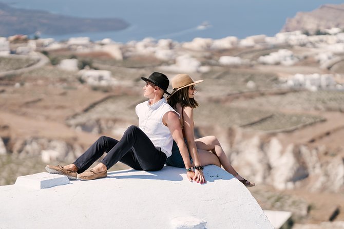 Sunset In Oia & Traditional Villages Bus Tour - Mesa Gonia, a quiet look at an old village