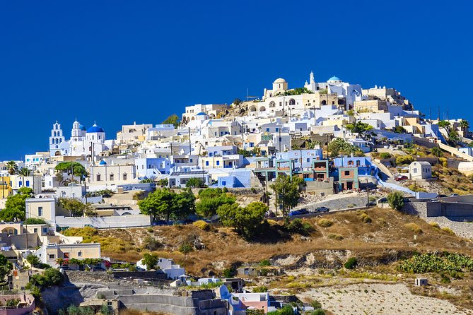 Sunset In Oia & Traditional Villages Bus Tour - Pyrgos, churches and a former capital