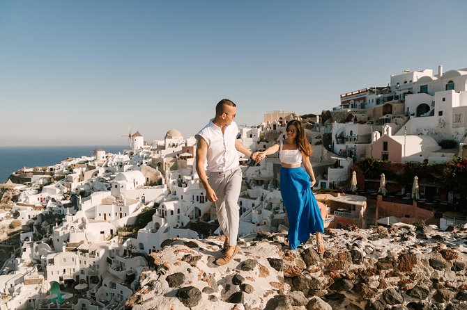Sunset In Oia & Traditional Villages Bus Tour - Oia, the main event after dark