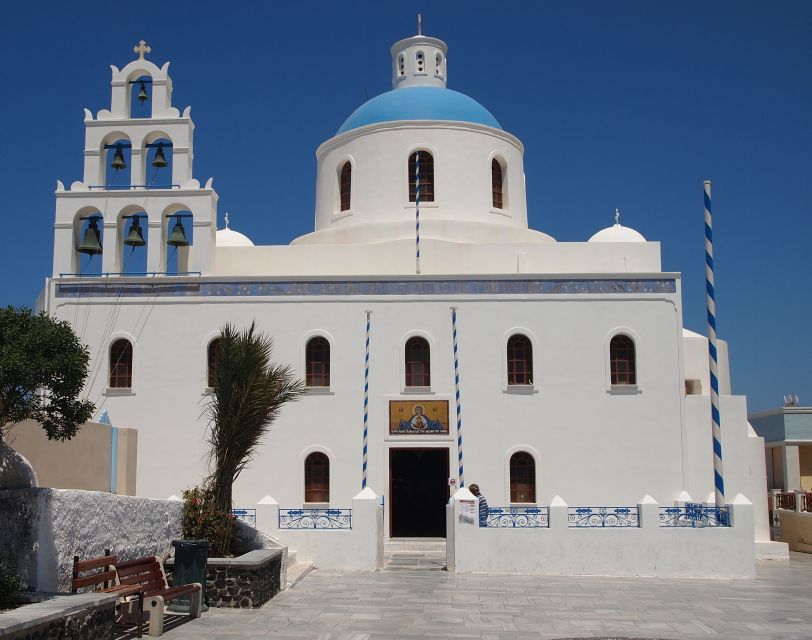 Thera: 4-Hour Santorini Beach Private Tour - Kamari’s black sand and Mesa Vouno