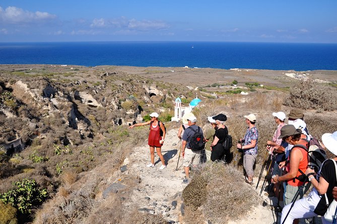 Thirassia Island: 6hr Private Tour with Lunch from Santorini - Walking through gardens and grapevines