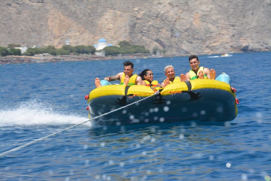 Thrill Waves Tubing at Perivolos Beach, Santorini - Booking flexibility and timing