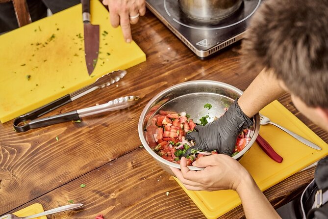 Traditional Kouzina Santorini Cooking Experience - What you cook during the two-hour class