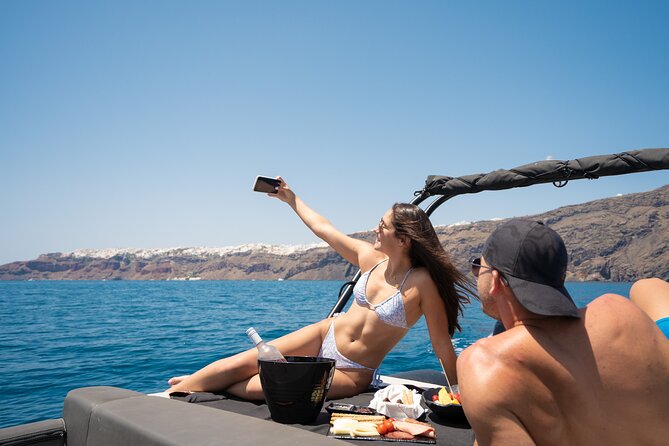 Unique Half-Day Private Motor Boat Cruise in Santorini - The volcanic islands and sulfur springs
