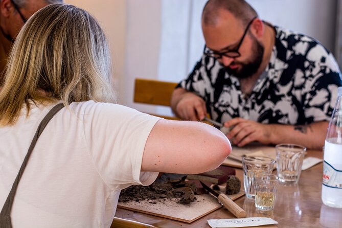 Wine tasting and Carving lesson in Santorini - Finishing your personal souvenir